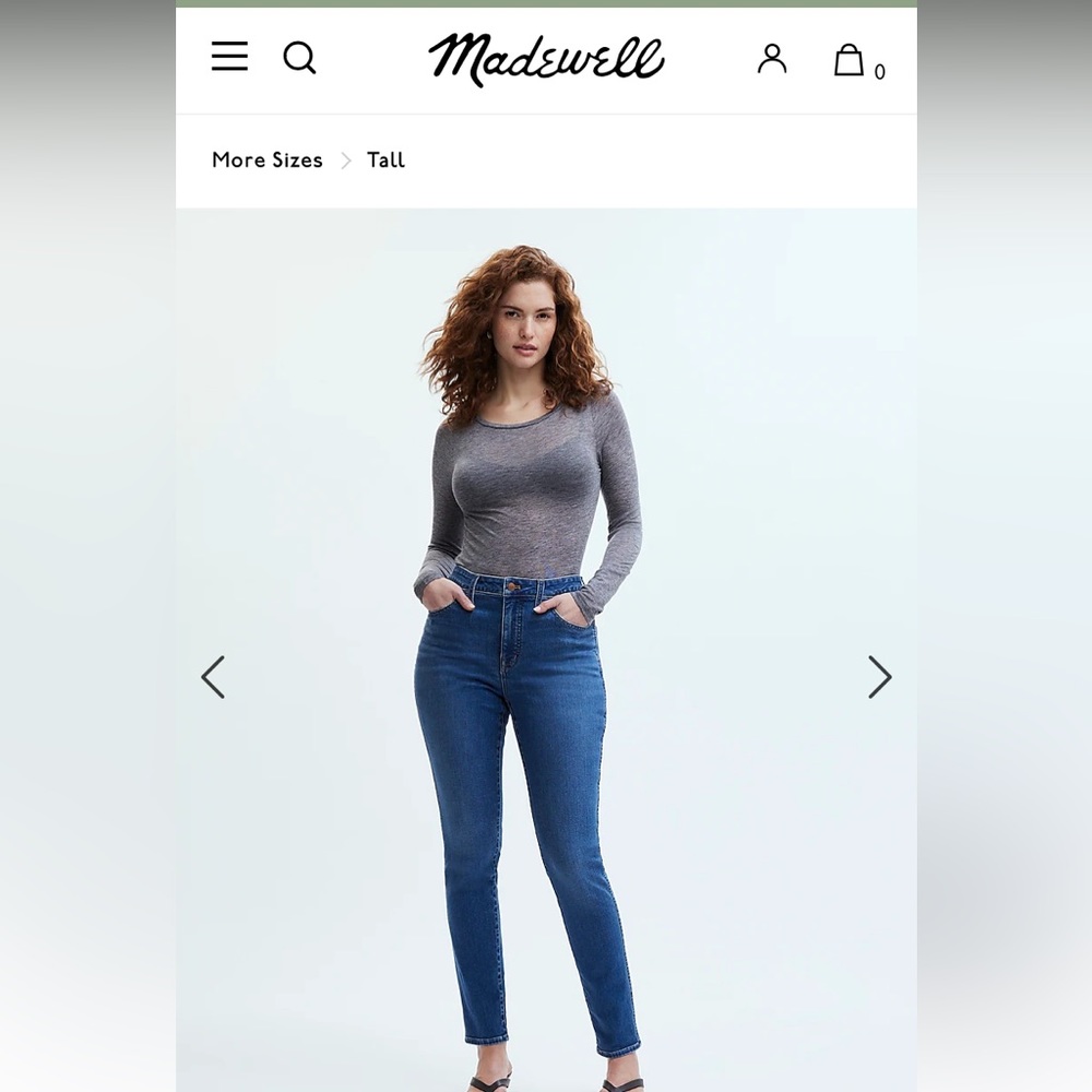 Madewell (Curvy) Roadtripper Jeans